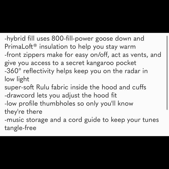 Lululemon Blue Fluffed Up Pullover Jacket - Picture 7 of 15